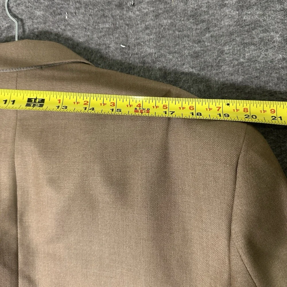 Croft & Barrow Sportcoat Mens 42L Reg Classic Fit Tan Brown 2 Button‎ Blazer